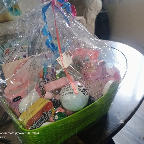 Teenage Girls Custom Christmas Birthday Basket Just Because Custom Basket - Picture 8 of 11